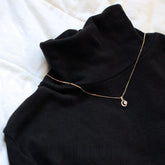 dainty silver necklace